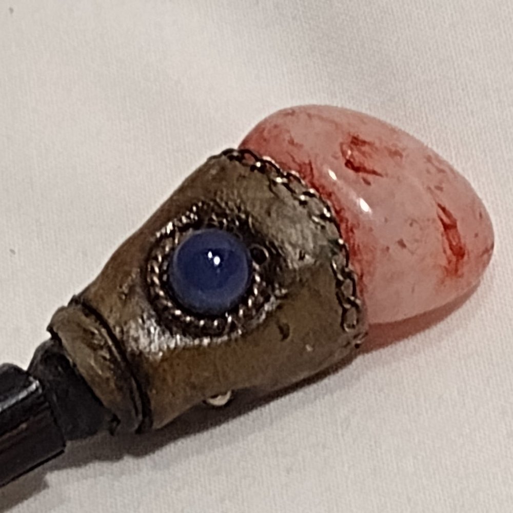 Quartz Crystal Hair Pick